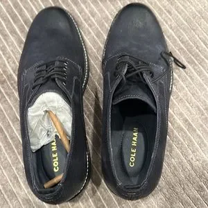 COLE HAAN BRAND NEW LACE UP OXFORDS SIZE EURO 42 / US 9M. NAVY Cole Haan | Shoes | Cole Haan Brand New Lace Up Oxfords Size  main image 2